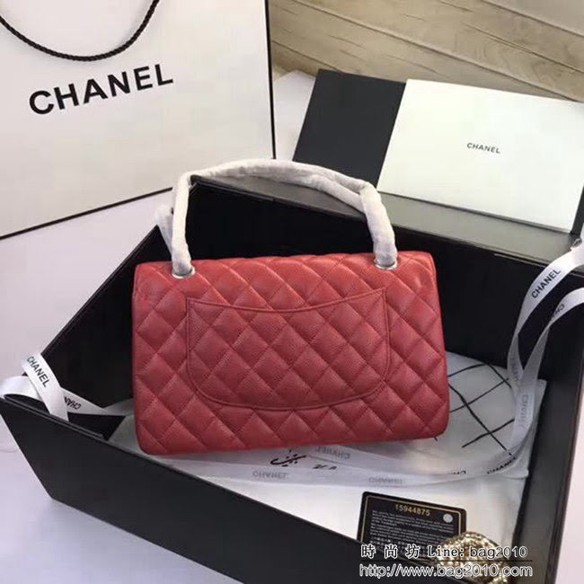 香奈兒CHANEL 升級版A1112全新經典小羊皮金銀鏈條單肩斜挎包 DSC1746